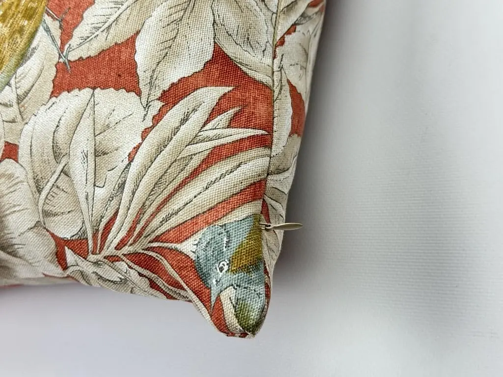 Подушка декоративная Прованс Птичка на терракоте 45х45 см (34783) - фото 3