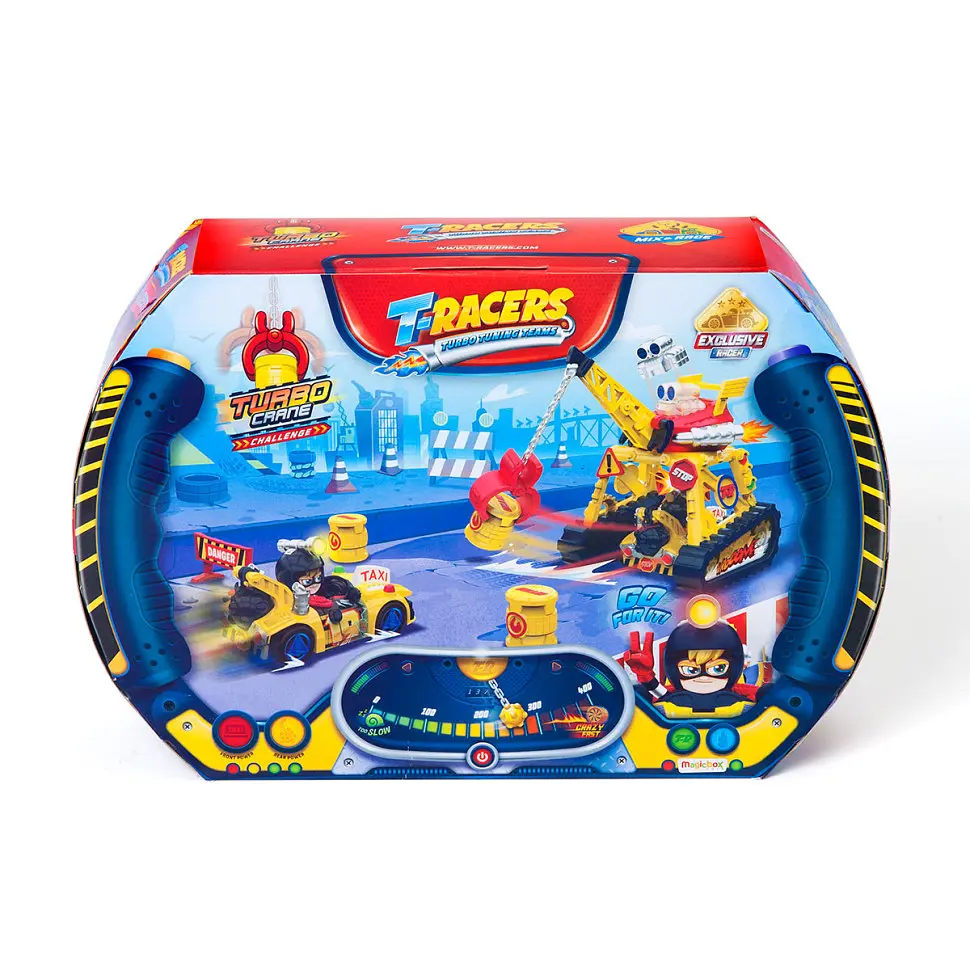 Ігровий набір Турбокран T-Racers PTRSD014IN11 з аксесуарами - фото 6