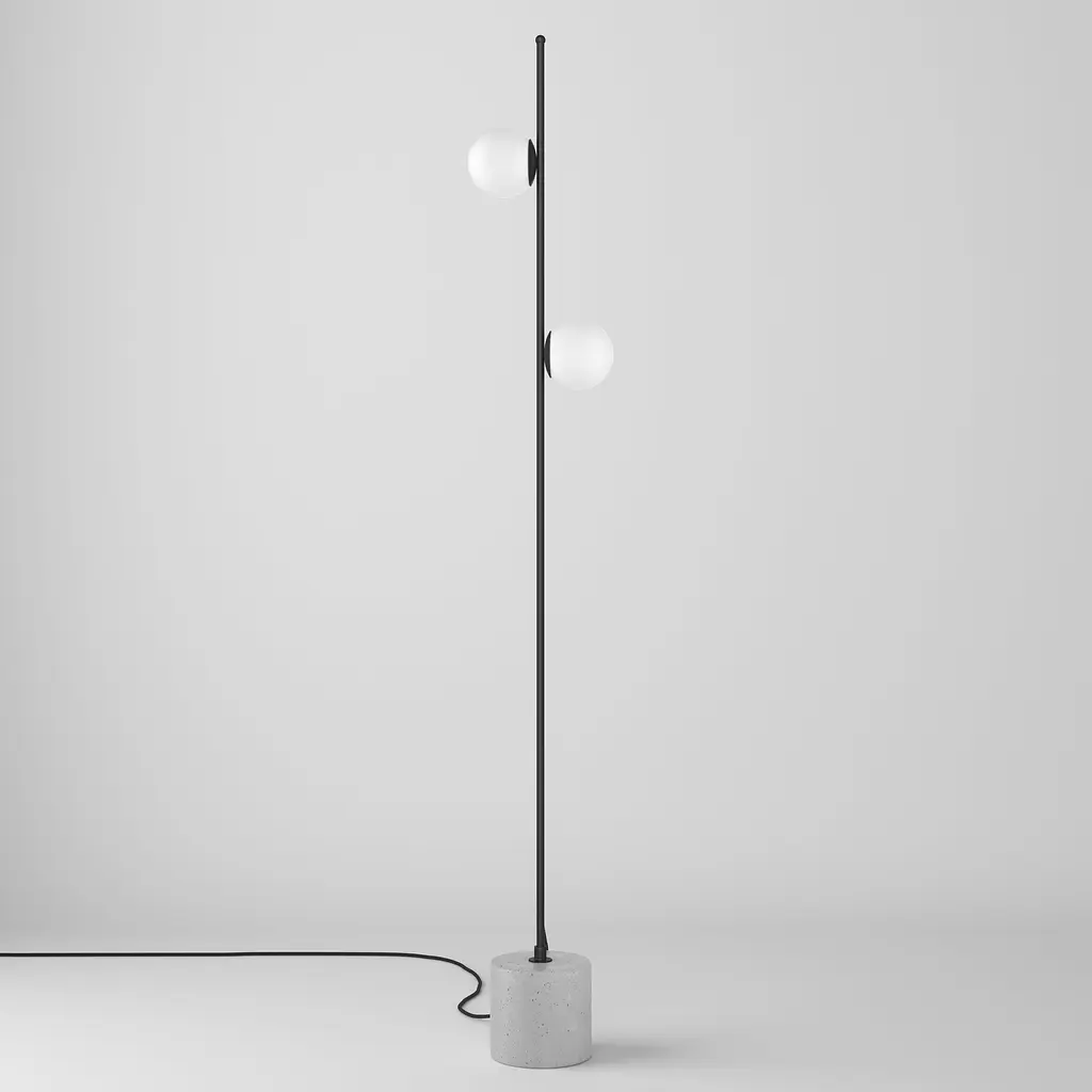 Торшер Babich Studio Bubble F - Black (RAL 9005) - фото 6