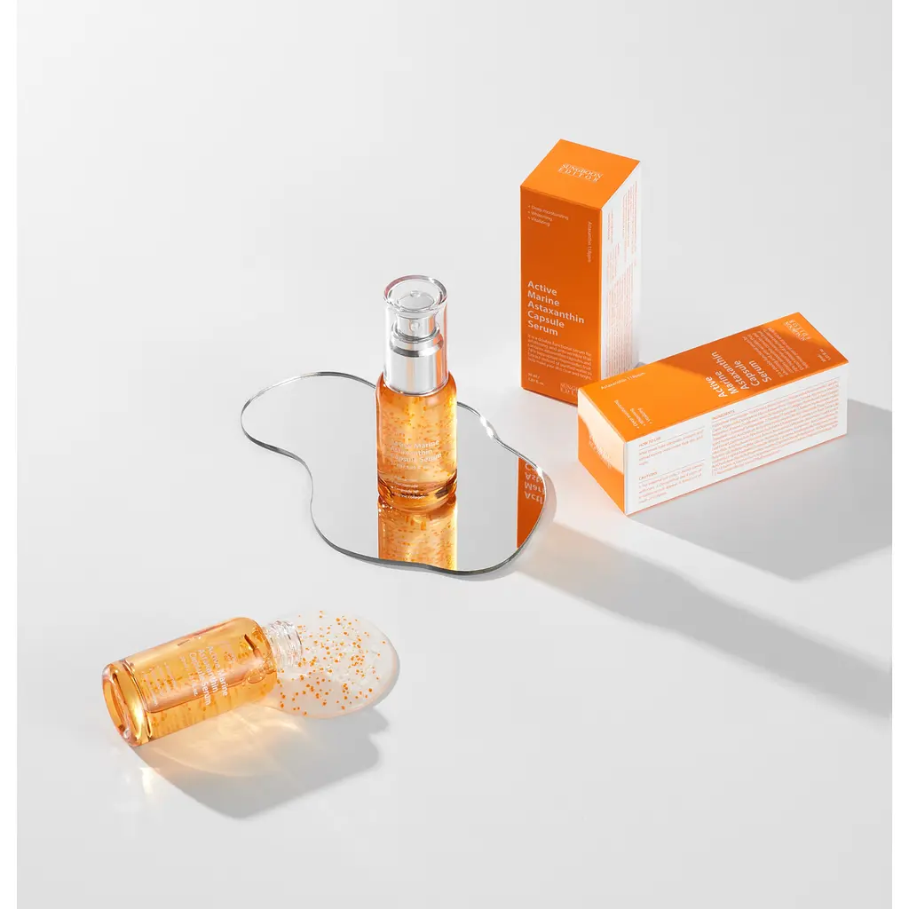 Сыворотка осветляющая для лица Active Marine Astaxanthin Capsule Serum Sungboon Editor 30 мл - фото 3