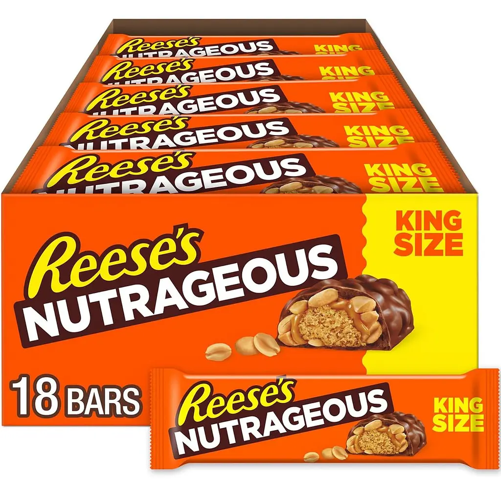Шоколадний батончик Reese's Nutrageous 47 г - фото 6