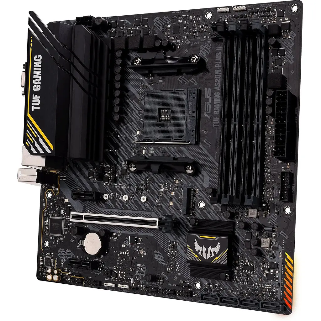 Материнська плата Asus TUF Gaming A520M-PLUS II sAM4 A520 4xDDR4 HDMI DVI D-Sub mATX - фото 9