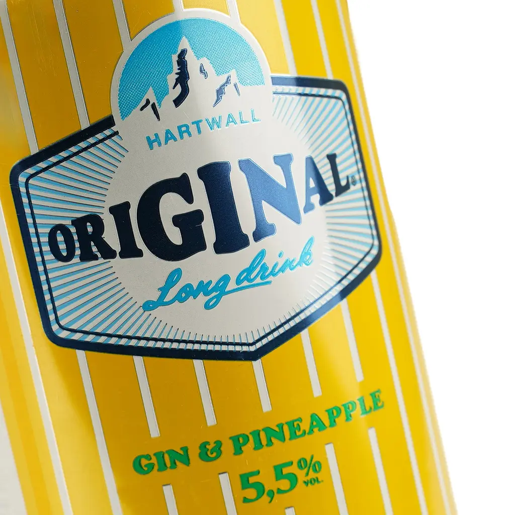Напій слабоалкогольний газований Hartwall Original Long Drink Gin & Pineapple 0.33 л з/б  - фото 5