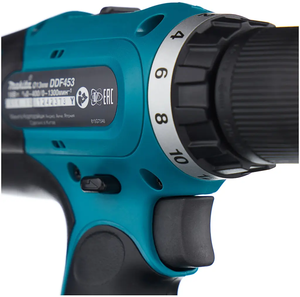 Шурупокрут акумуляторний Makita DDF453 BEO5 (42 Нм, 1.5-13 мм, LXT) - фото 7