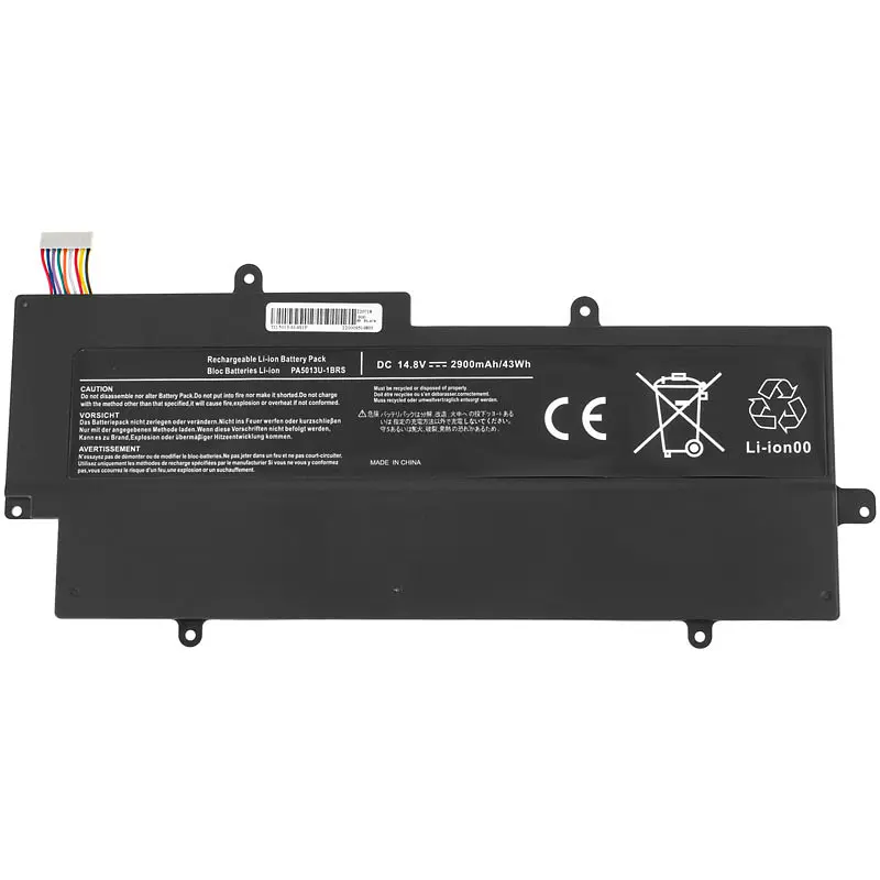 Батарея для ноутбука Toshiba PA5013U-1BRS (Portege: Z830 Z835 Z930 Z935) 14.8V 2900mAh 43Wh Чорний - фото 2