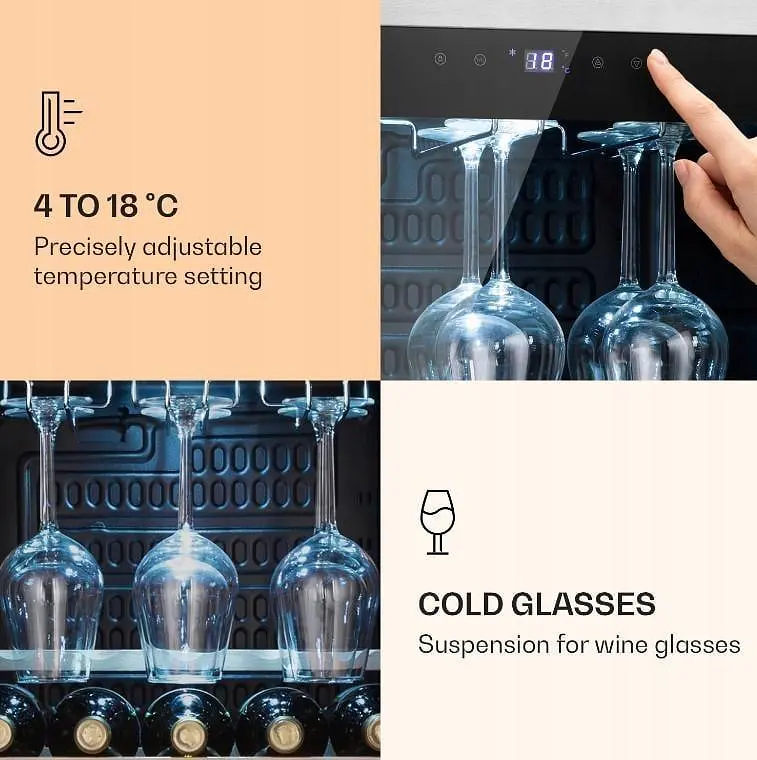 Винний холодильник Klarstein Vinamour 46 Uno (10040059) - фото 2