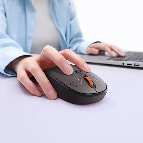 Комп'ютерний Мишка Baseus F01B Tri-Mode Wireless Mouse Frosted сірий B01055503833-00 - фото 7