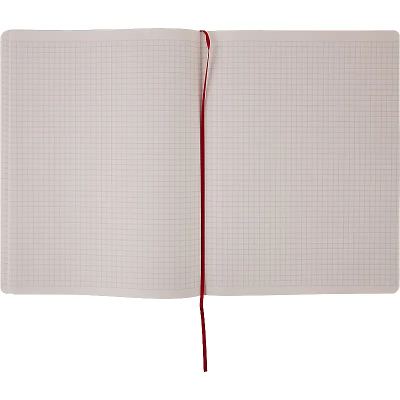 Книга записная Axent Partner Soft L клетка 190x250 мм 96 листов красная (8615-06-A) - фото 4