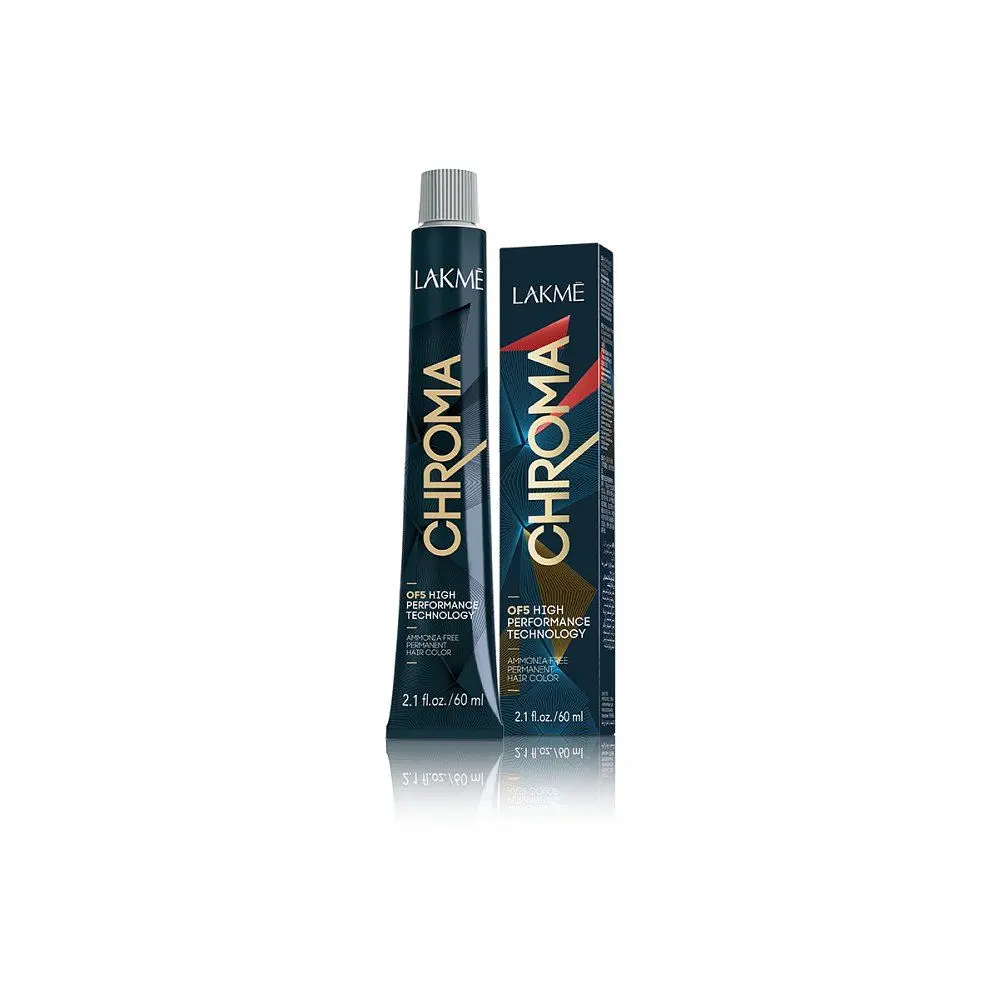 Безаммиачная перманентная краска для волос Lakme Chroma 0/70 голубой 60 мл - фото 2