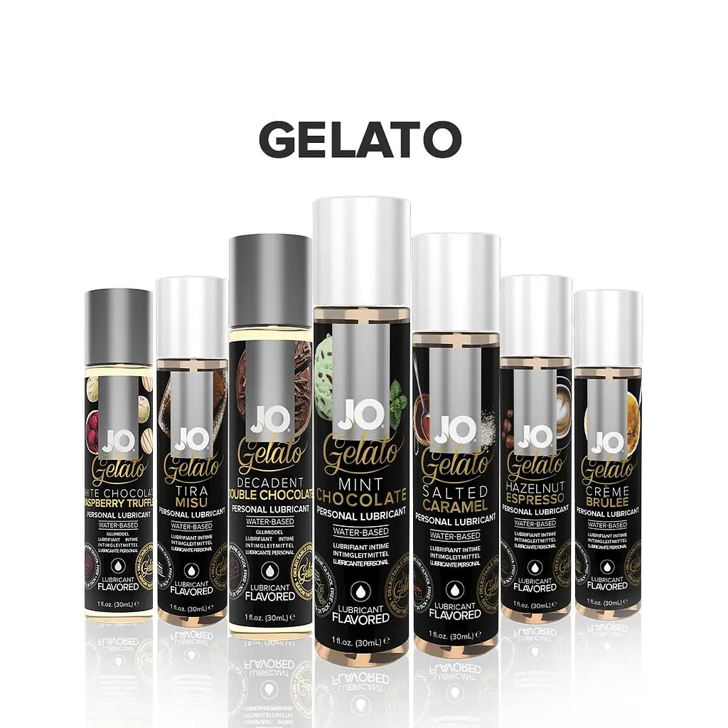 Змазка на водній основі JO GELATO Mint Chocolate (30 мл) без цукру, парабенів та пропіленгліколю - фото 5