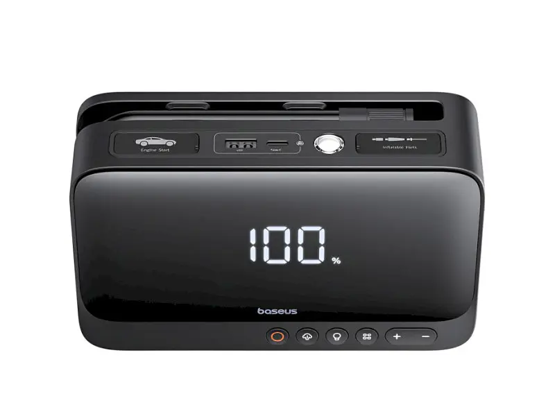 Автономний пусковий пристрій (бустер) BASEUS Super Energy 4in1 Car Jump Starter 600А BS-CH013 (C00245902111-00) - фото 6