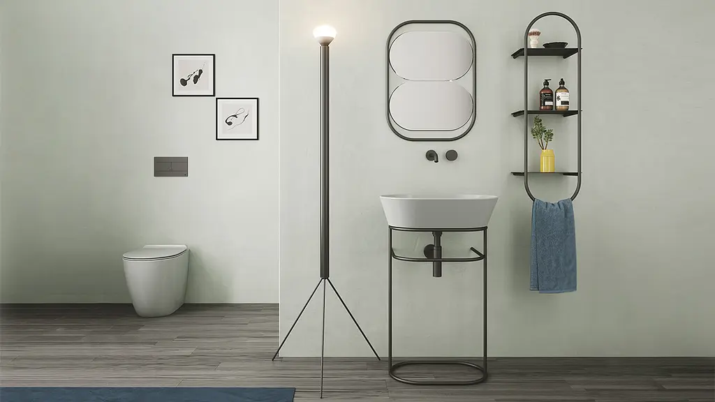 Умивальник Simas Wave 60 см Glossy white Білий WA02 - фото 2