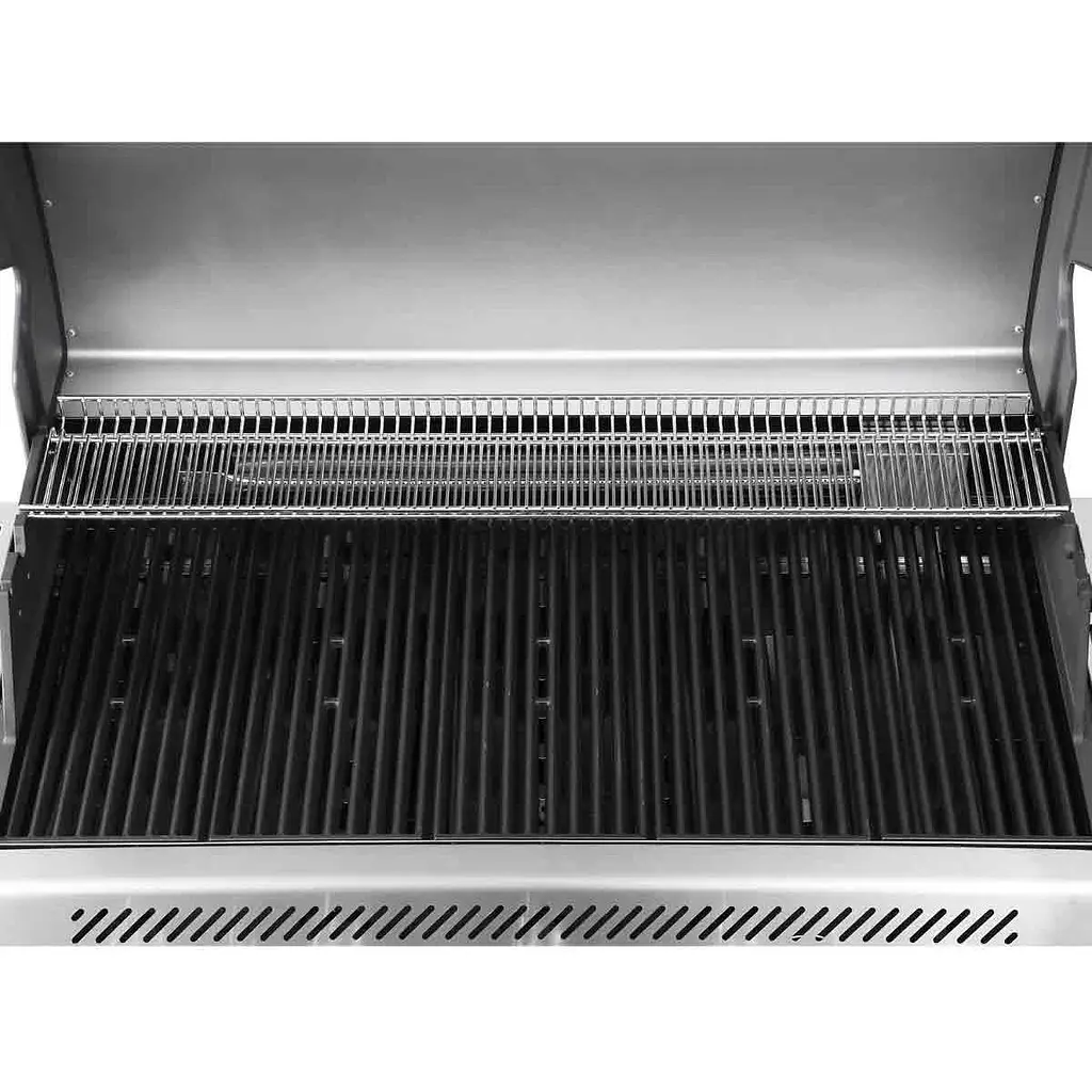 Газовий гриль Santos S-518 з бічним і заднім пальником, нержавіюча сталь (890604) - фото 6