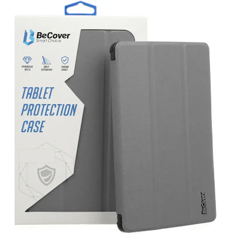 Чохол до планшета BeCover Smart Case Lenovo Tab TB-311FU 10.1" Gray (713109) - фото 7