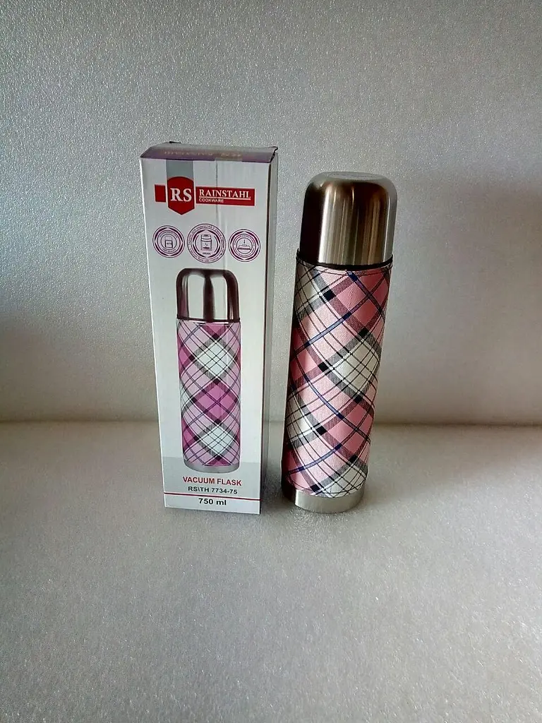 Термос Rainstahl RS 7734-75 pink 0,75 л - фото 3