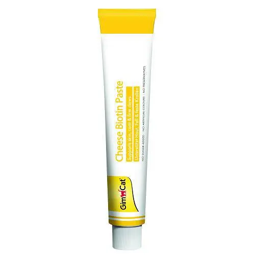 Паста для котів GimCat Cheese Biotin Paste сирна з біотином, 100 г - фото 2