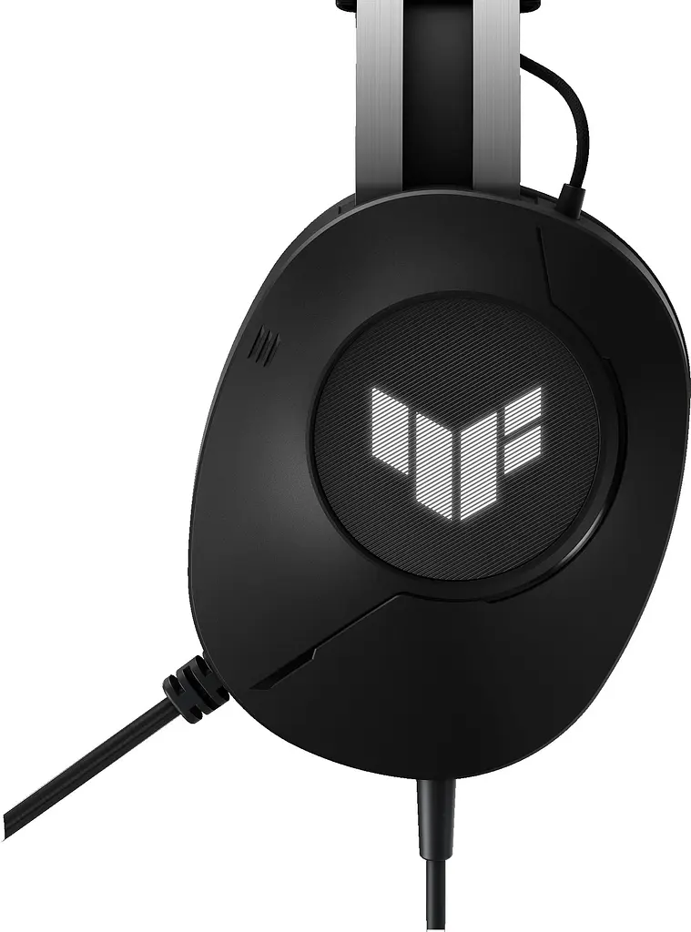 Гарнітура ігрова Asus TUF Gaming H1 GEN II USB-A 2м. чорний (90YH044B-BHUA00) - фото 8