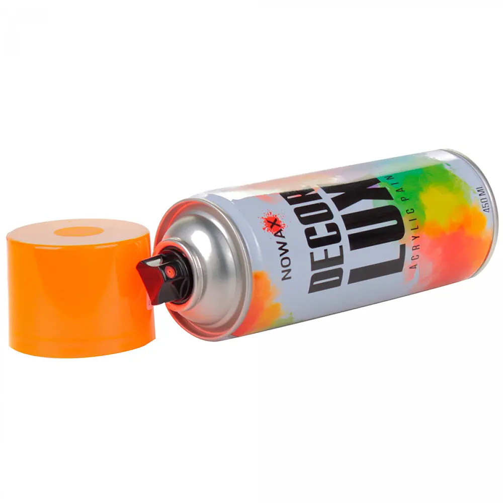 Флуоресцентна фарба Nowax Спрей 450 мл Помаранчева (orange) NX48047 - фото 4