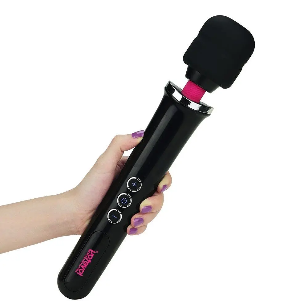 Вібратор Lovetoy Training Master Ultra Powerful Body Wand, 32 см (чорний) - фото 6