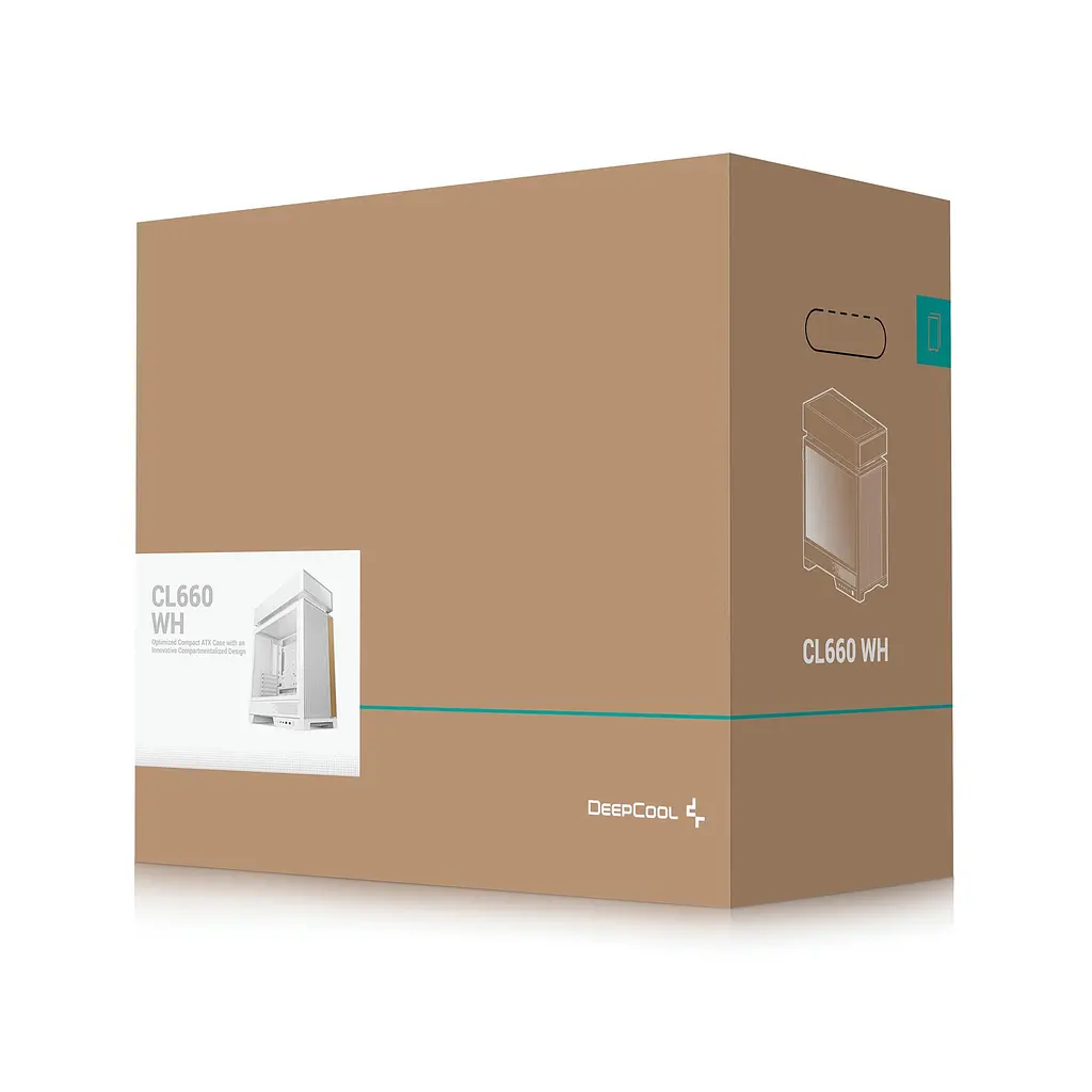 Корпус DeepCool CL660 White (R-CL660-WHNNA0-G-1) - фото 4