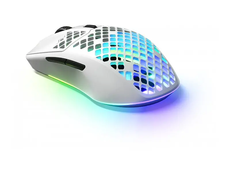 Миша SteelSeries Aerox 3 Wireless Snow (62608) - фото 4