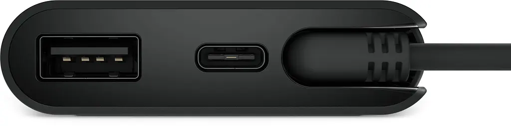 Dell Адаптер Dell Pro 4-in-1 USB-C Travel Hub-DA225 - фото 2