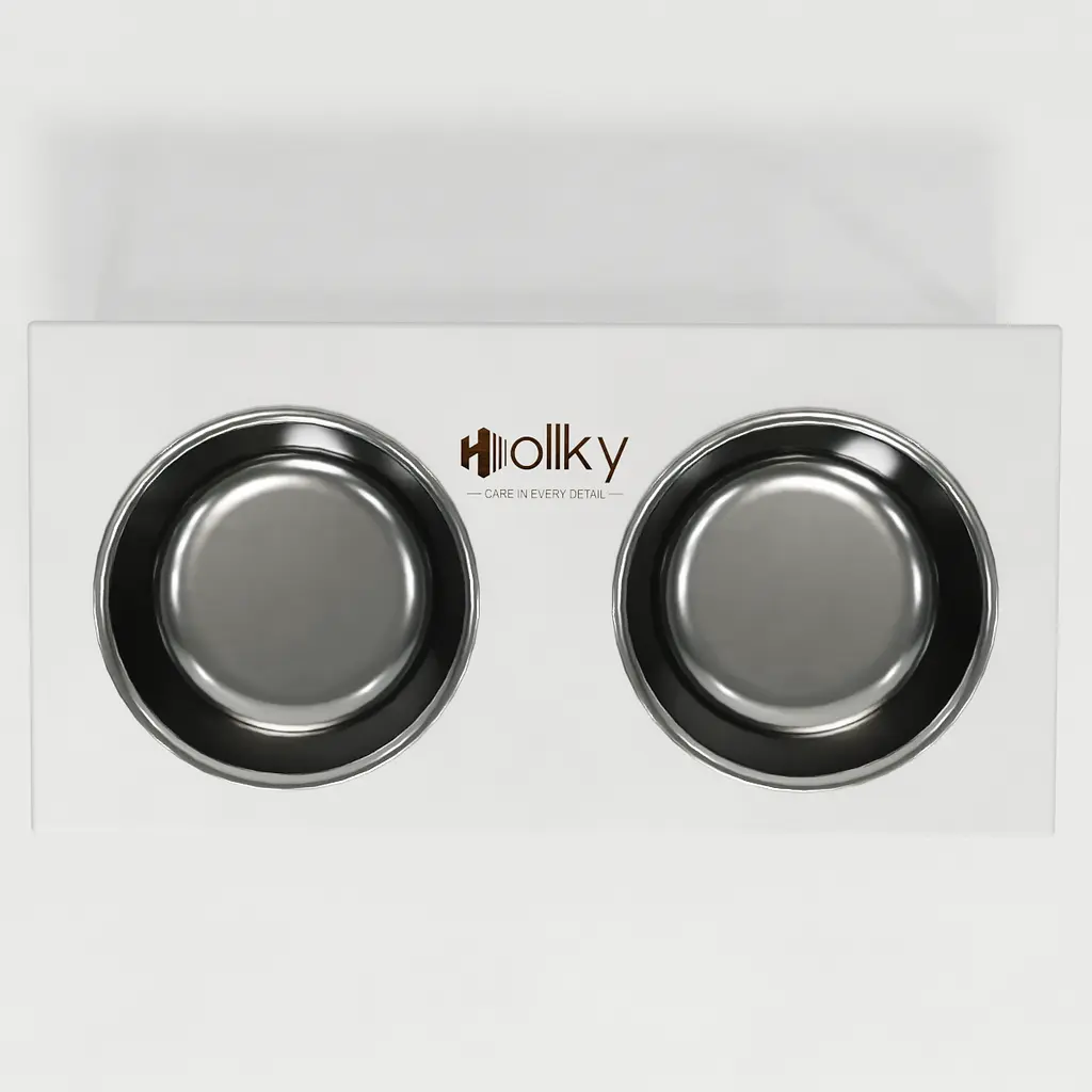 Hollky Base XL20 — миски на підставці для великих собак (2 × 1,8 л) - фото 4