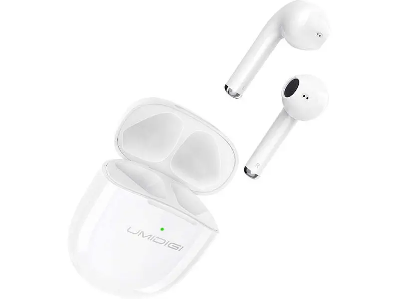 Навушники TWS (повністю бездротові) UMIDIGI AirBuds White - фото 2