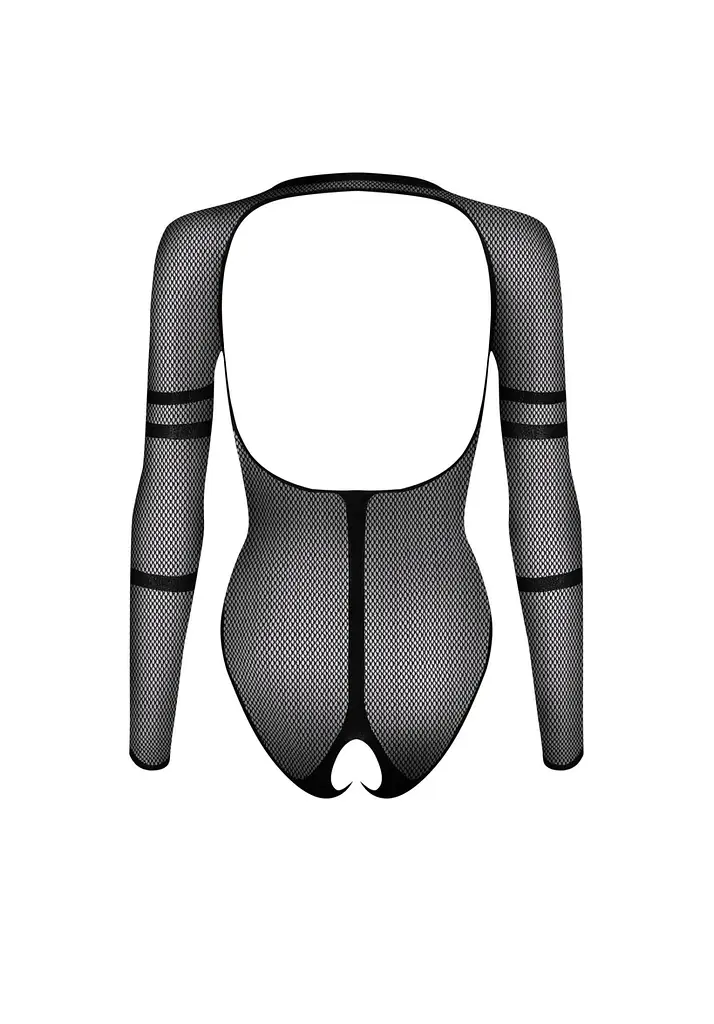 Боді Obsessive B137 S/M/L чорний - фото 6