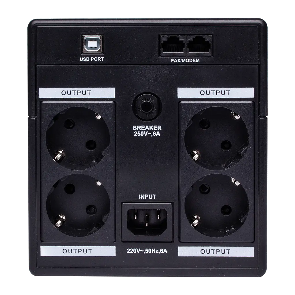 Лінійно-інтерактивне ДБЖ LPM-U1100VA-P (770Вт) - фото 4