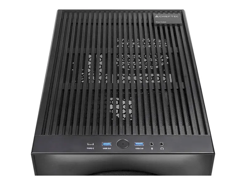 Корпус Chieftec The Cube Black (CI-03B-OP) - фото 6