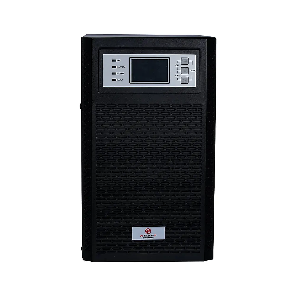 Джерело безперебійного живлення Kraft KRF-T2000VA/2KW(LCD)Ex Pro Online UPS під зовнішній акумулятор (42-00018) - фото 3