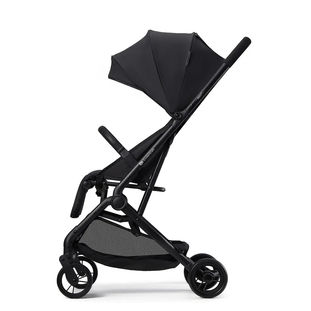 Прогулянкова коляска Kinderkraft Indy 3 Coal Black (KSINDY03BLK0000) - фото 6