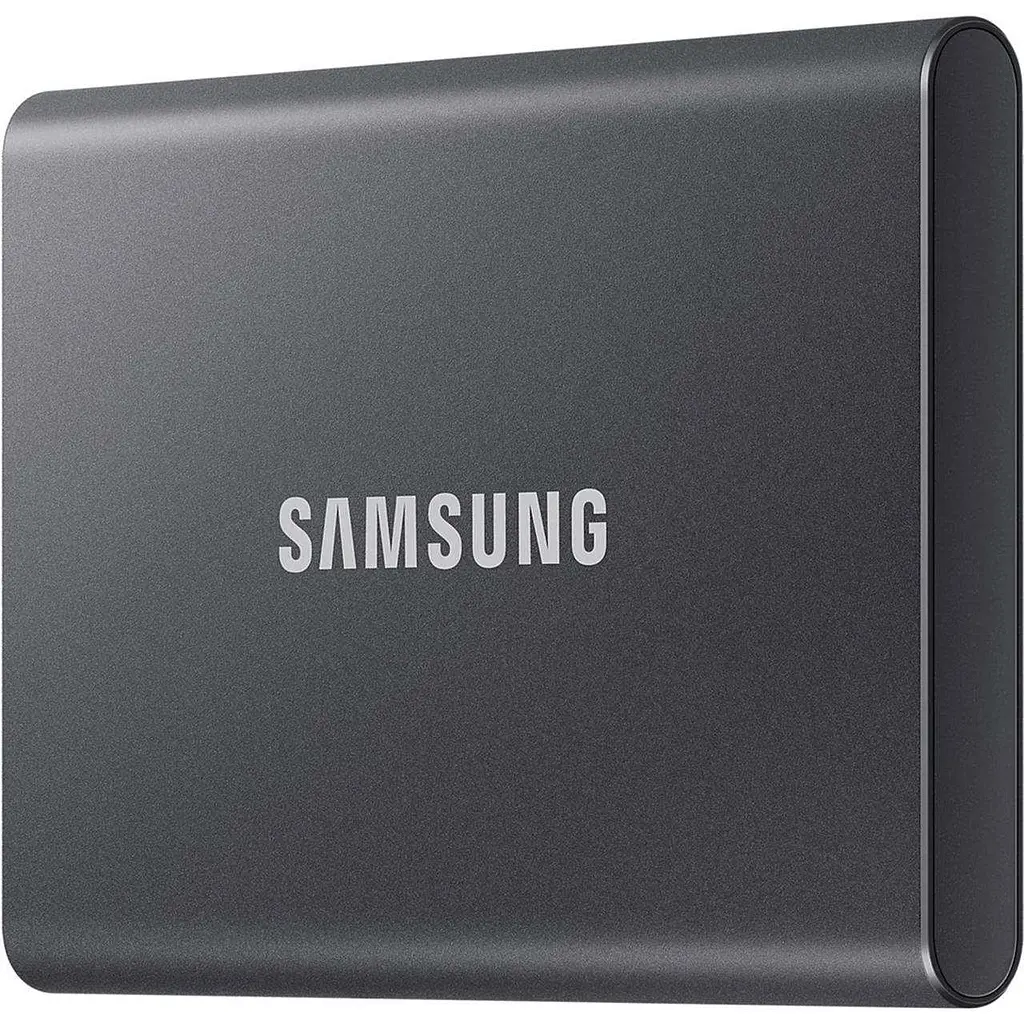 SSD накопичувач Samsung T7 2 TB Titan Gray (MU-PC2T0T/WW) - фото 3