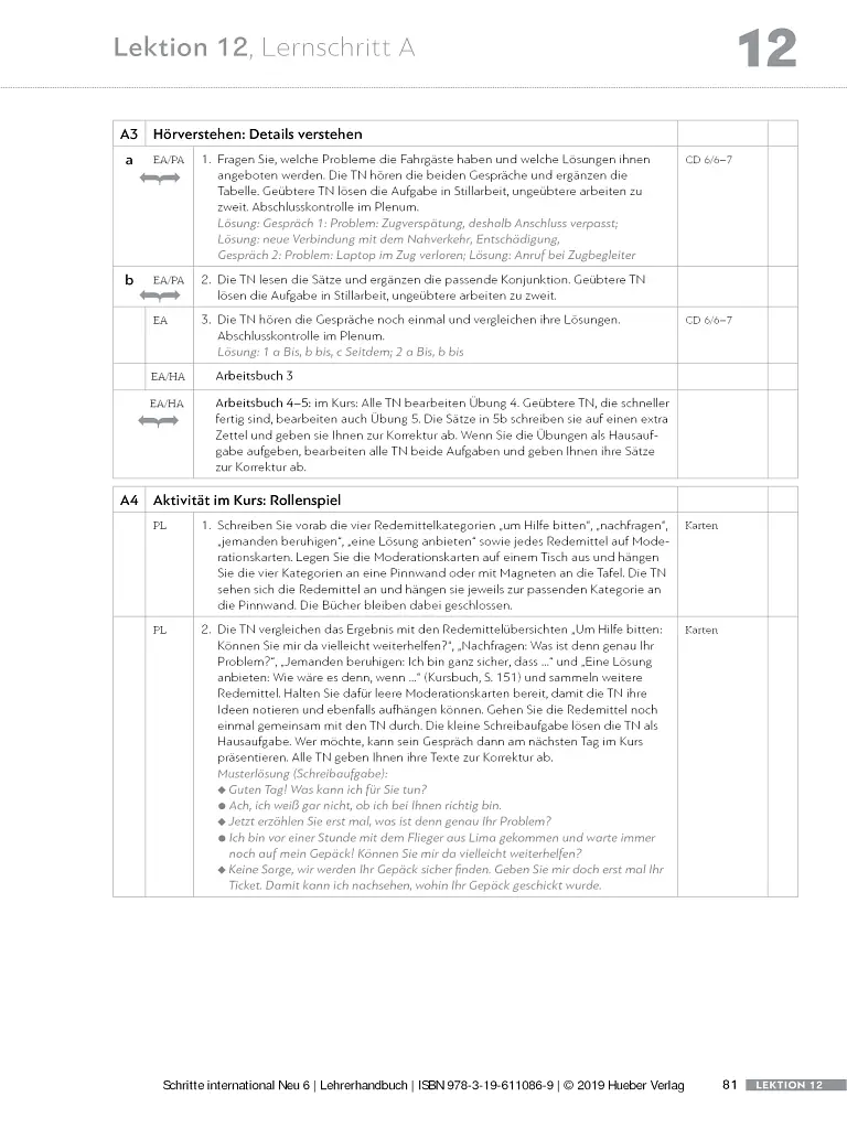 Schritte international Neu 6. Lehrerhandbuch - фото 6