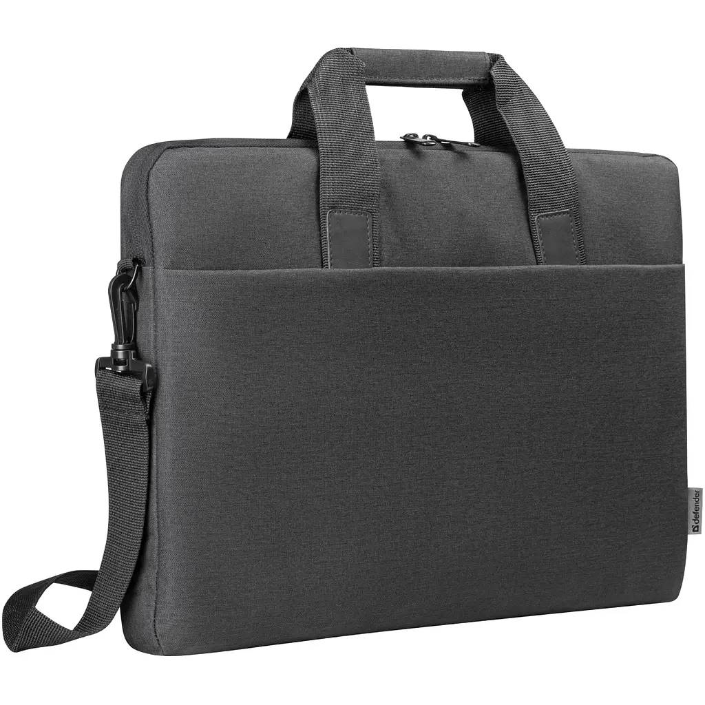 Сумка для ноутбука 15.6'' Defender Shieldy з кишенею, чорна - фото 2
