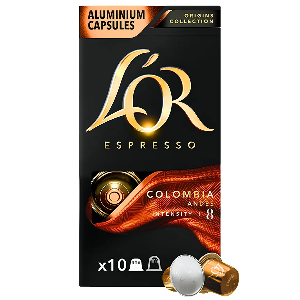 Кава в капсулах Nespresso L`OR Original Colombia 10шт