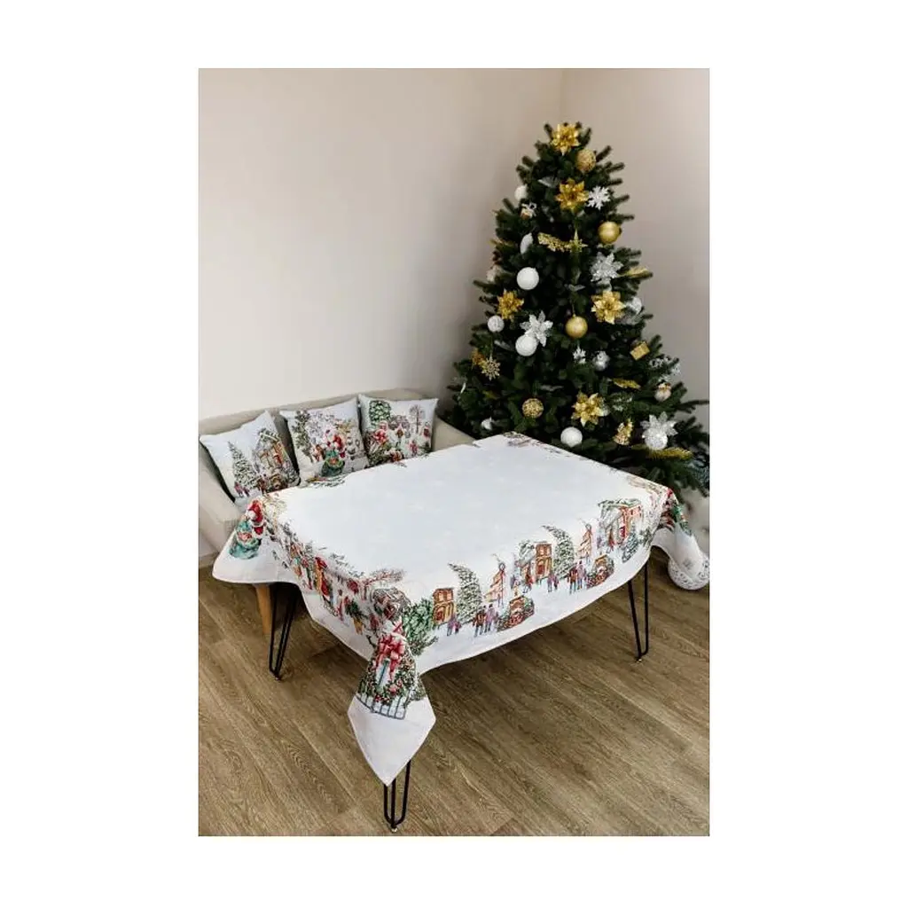 Скатертина Прованс гобеленова VILLAGE 135х240 см (4823093452886) - фото 5
