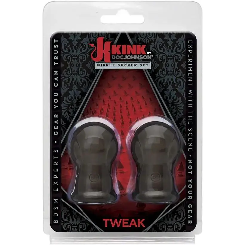 Присоски для сосків Doc Johnson Kink - Tweak - Nipple Sucker Set - фото 2