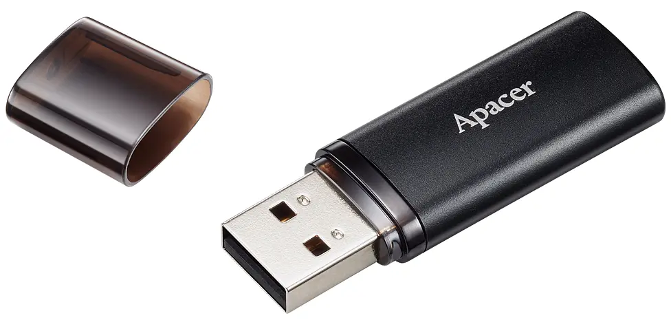 Флеш накопичувач Apacer AH25B 32GB USB 3.2 (AP32GAH25BB-1) Чорний - фото 3
