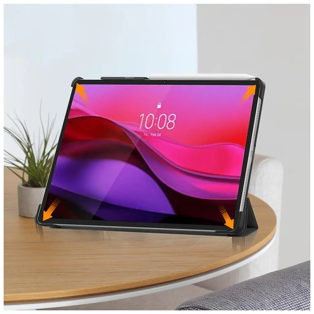 Чохол до планшета BeCover Smart Case Lenovo Yoga Tab Plus 12.7" Deep Blue (713430) - фото 7