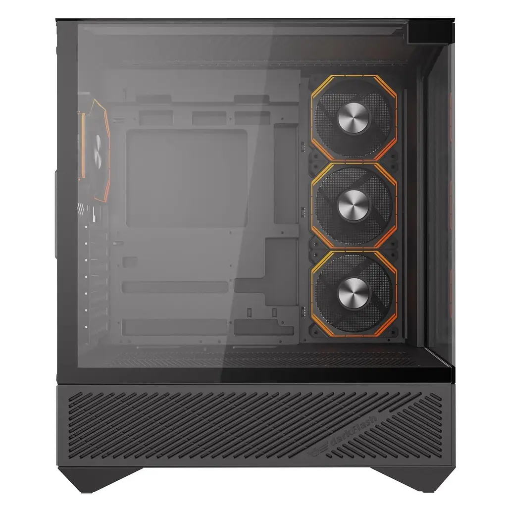 Корпус Darkflash DY460 без блока питания, черный (DY460 BLACK) - фото 4