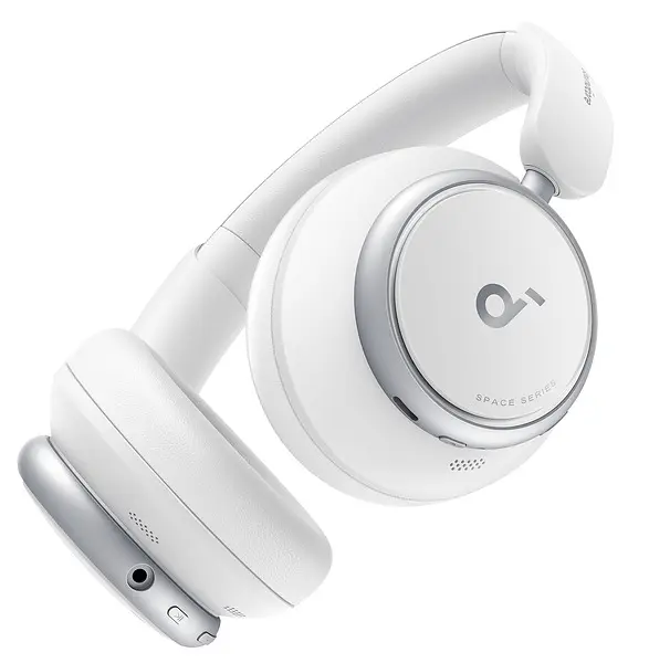 Навушники Anker SoundСore Space Q45 White (A3040G21) - фото 4