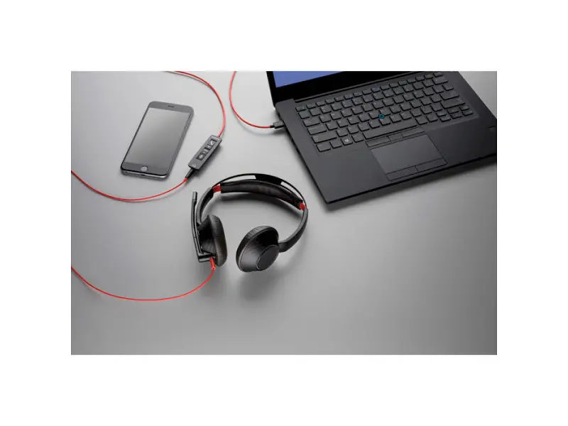 Навушники з мікрофоном POLY BlackWire 5210 USB-A HS Mono (80R98AA) - фото 6