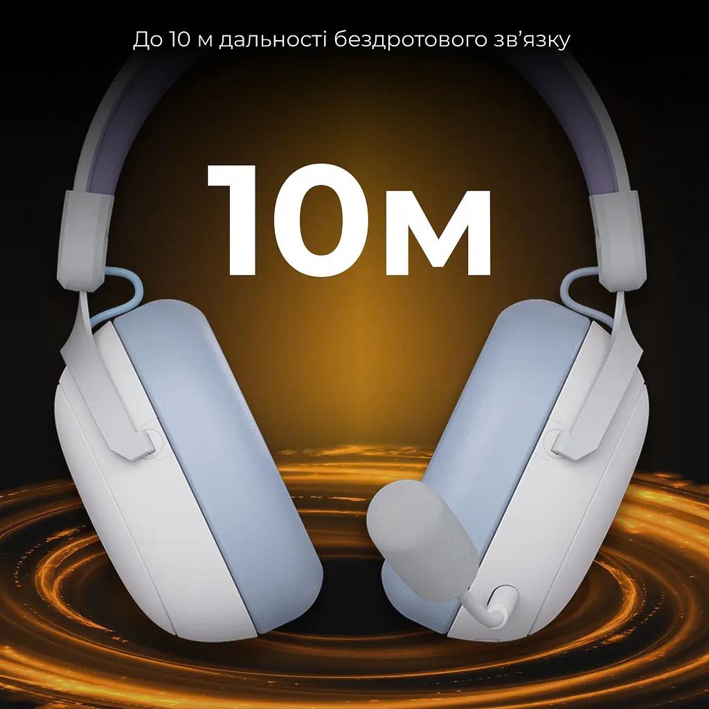 Наушники Ajazz AHM08 MAX 3-Mode White (AHM08-MAX-PWB) - фото 10