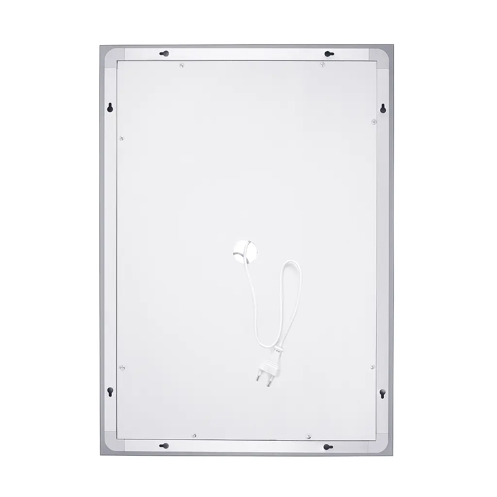 Дзеркало Kroner KRP Spiegel VR1 - 5080 з LED-підсвічуванням та антизапітнінням CV030039, Білий - фото 5