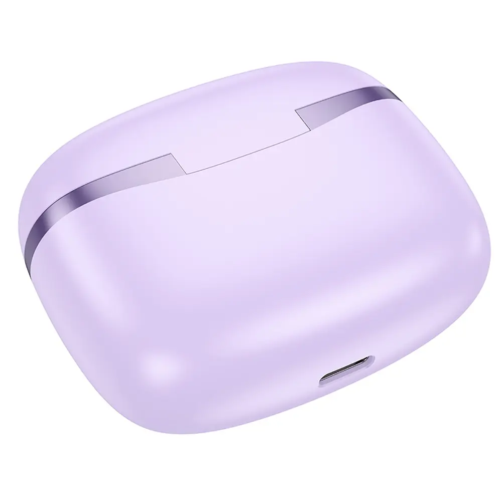 Бездротові TWS навушники Hoco EQ10, вакуумні, BT5.3, 40mAh, 300mAh, 7h, purple - фото 3