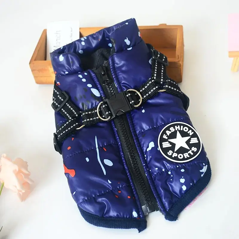 Зимова куртка для собак Derby Fashion Sports D76 Navy Blue XL
