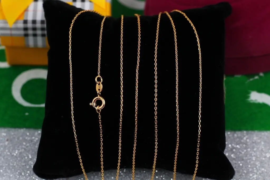 Ланцюг Xuping Jewelry якірний 50 см 1 мм золотистий