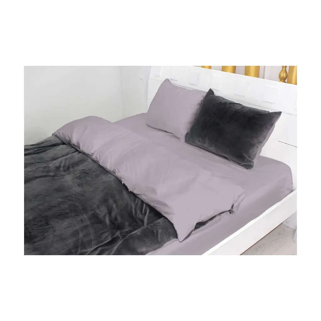 Постільна білизна MirSon Велюр Winter Delicate 28-0098 Fusto 175х210 (2200004047638) - фото 3